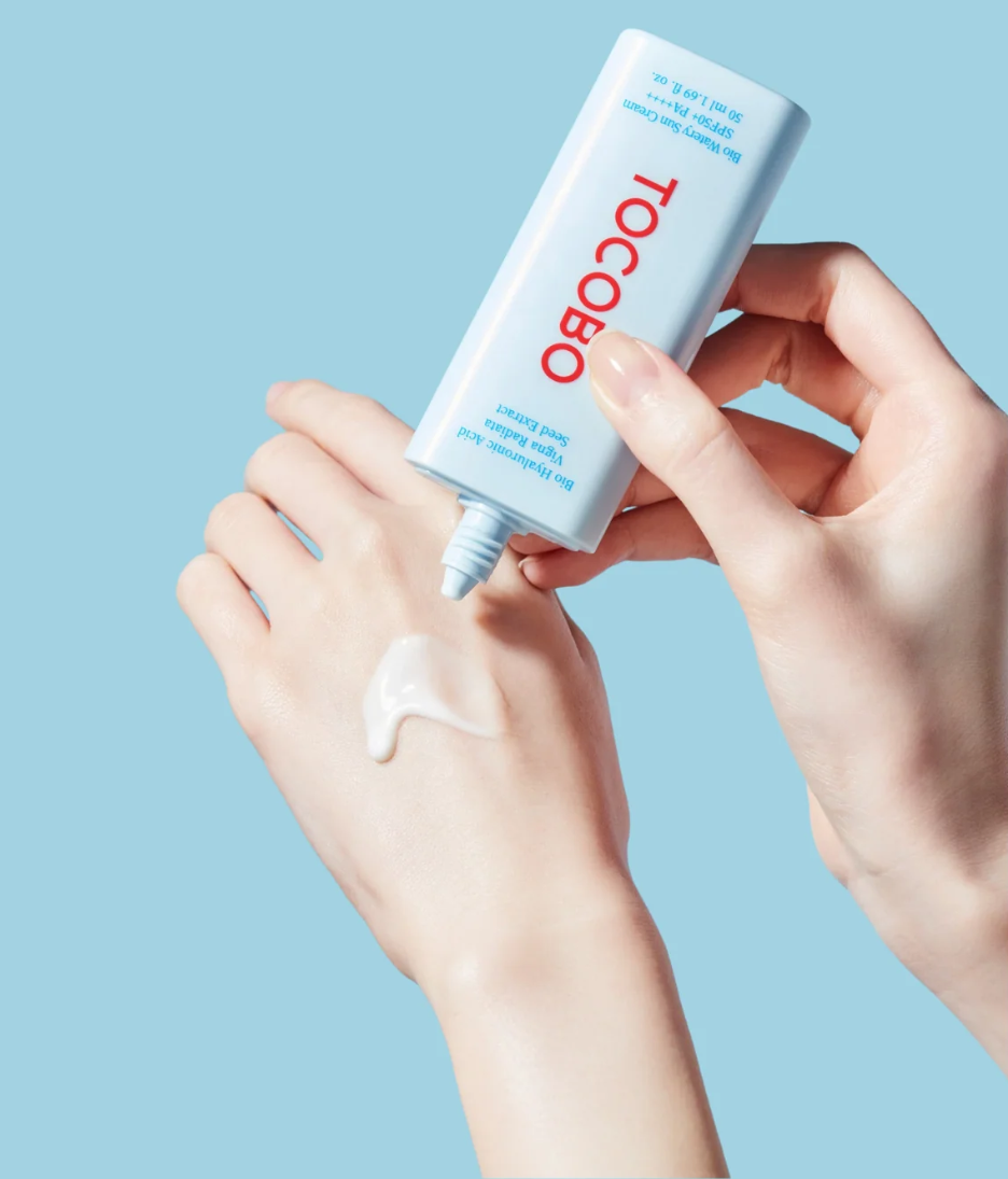 Tocobo Bio Watery Sun Cream SPF 50+ Texture