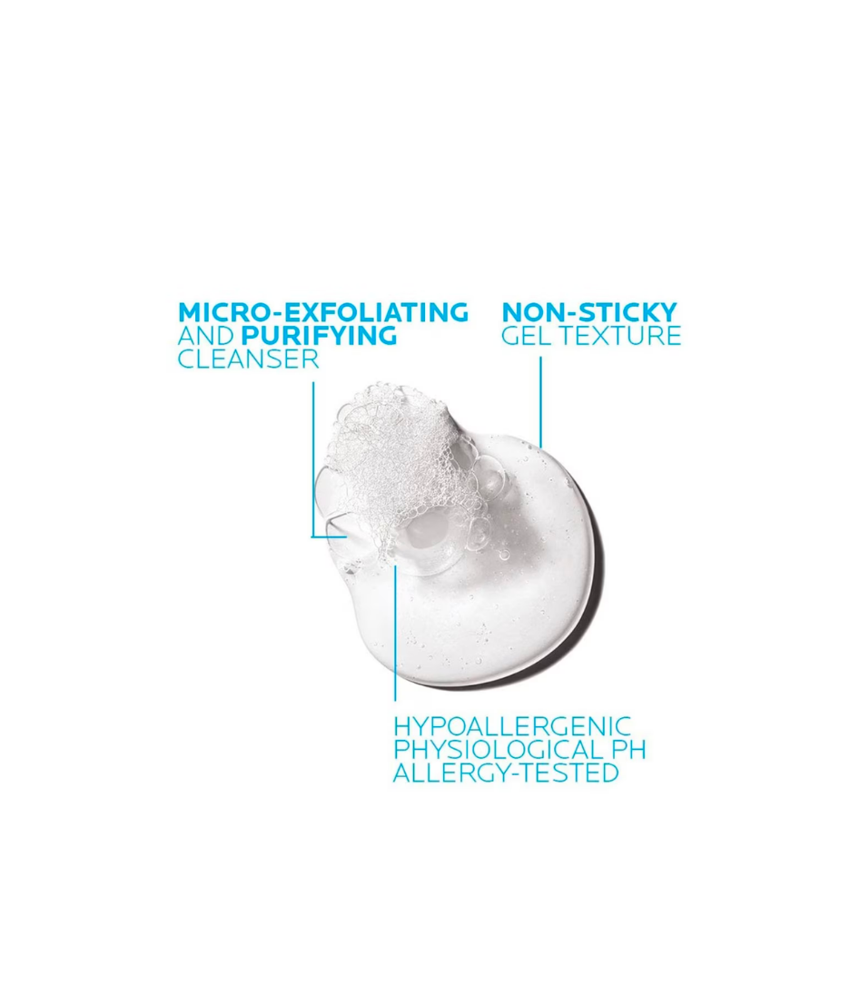 La Roche Posay Effaclar Micropeeling Face and Body wash Texture